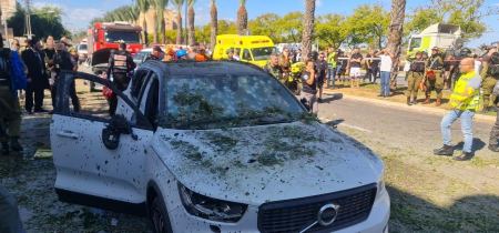 توثيق جديد من مكان سقوط الصاروخ في كريات آتا في شمال حيفا